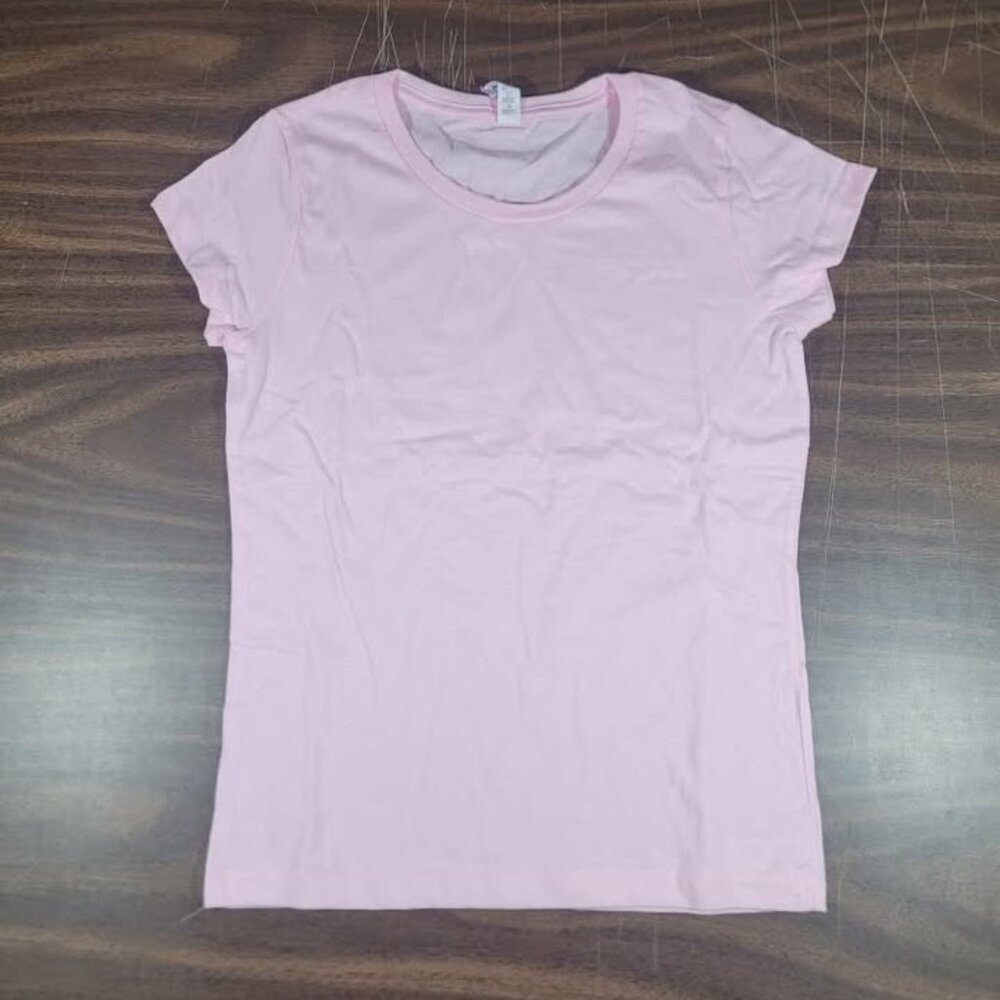 Children's Tee Pink Size: Large (10/12)